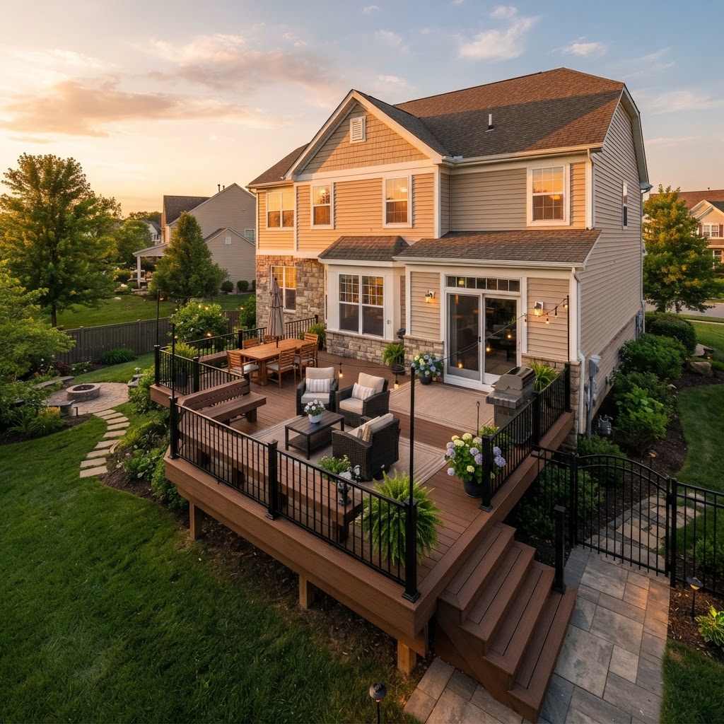 Deck Building services by JTM Builders