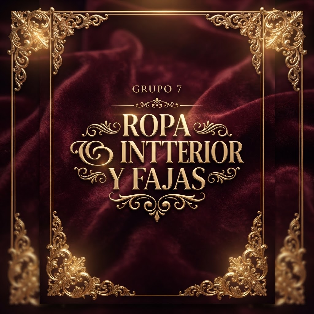 GRUPO 7 - ROPA INTERIOR Y FAJAS