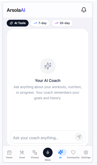 ArsolaAI AI Coach