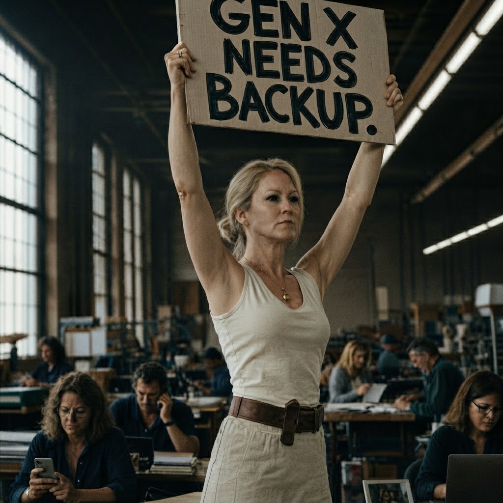 Gen X Needs Backup. Nobody Is Coming to Give It to Us.