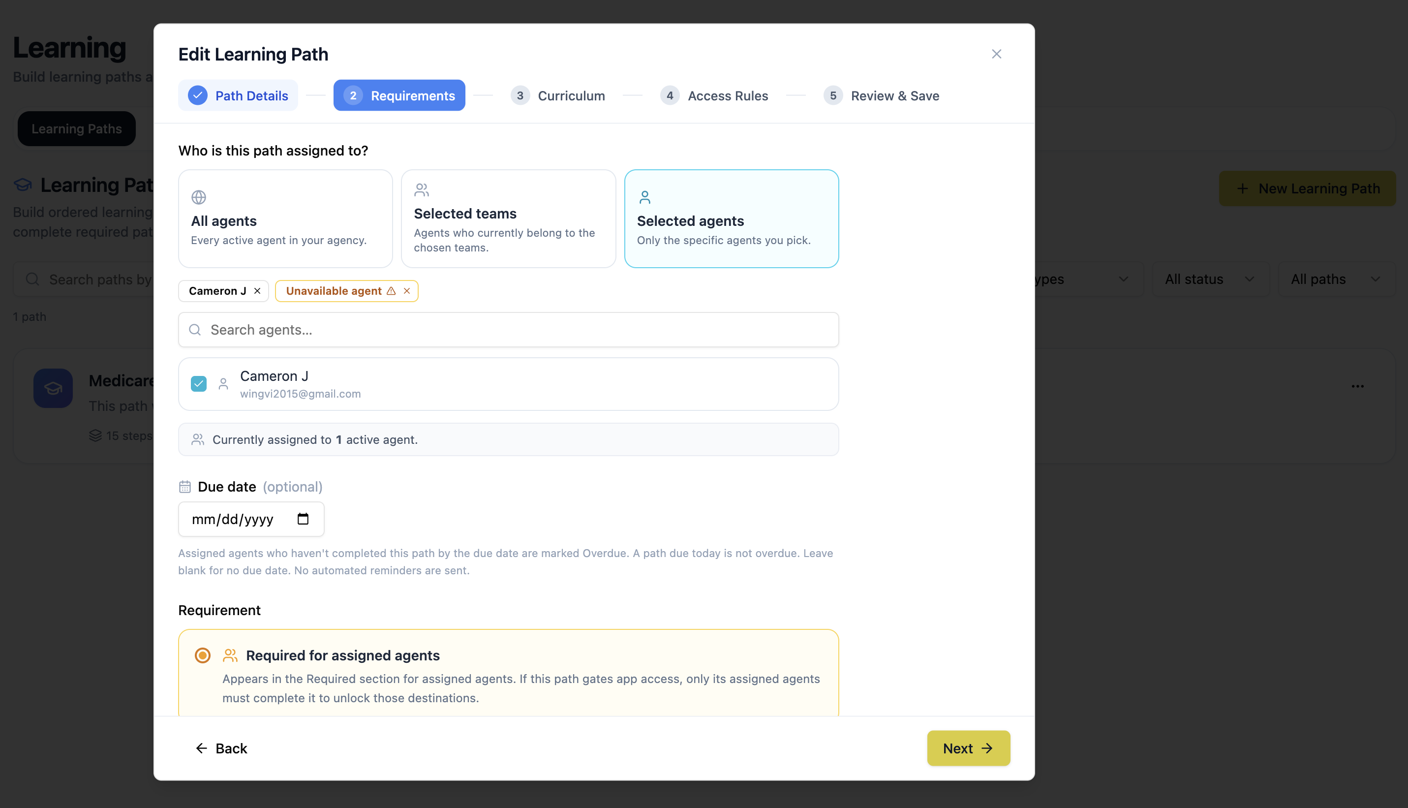 A feature held closed until the required learning path is completed, making readiness explicit