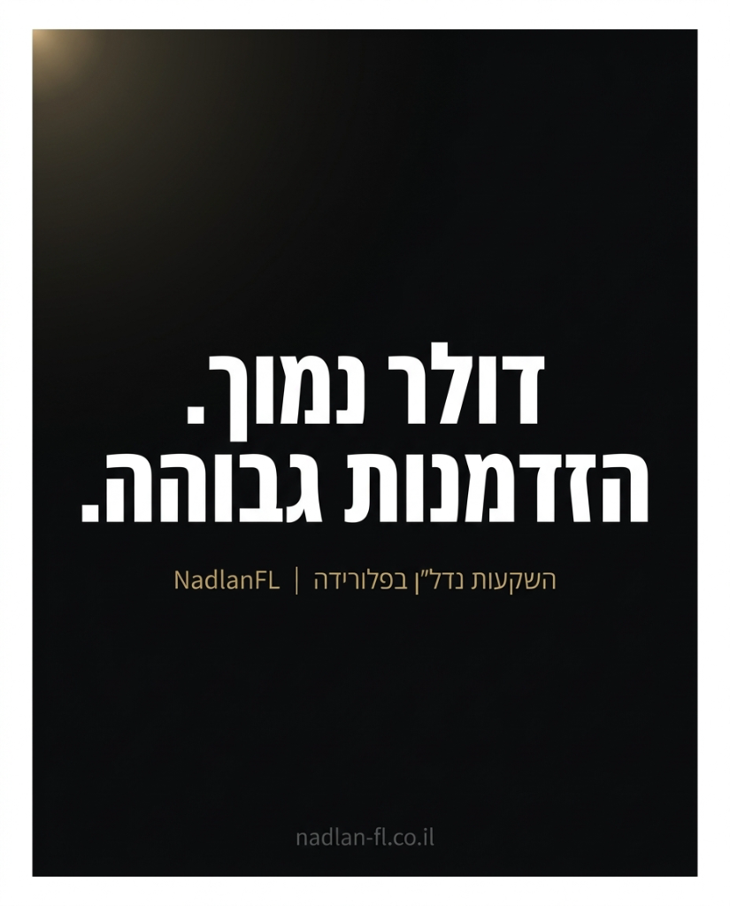 NadlanFL – דולר נמוך הזדמנות גבוהה