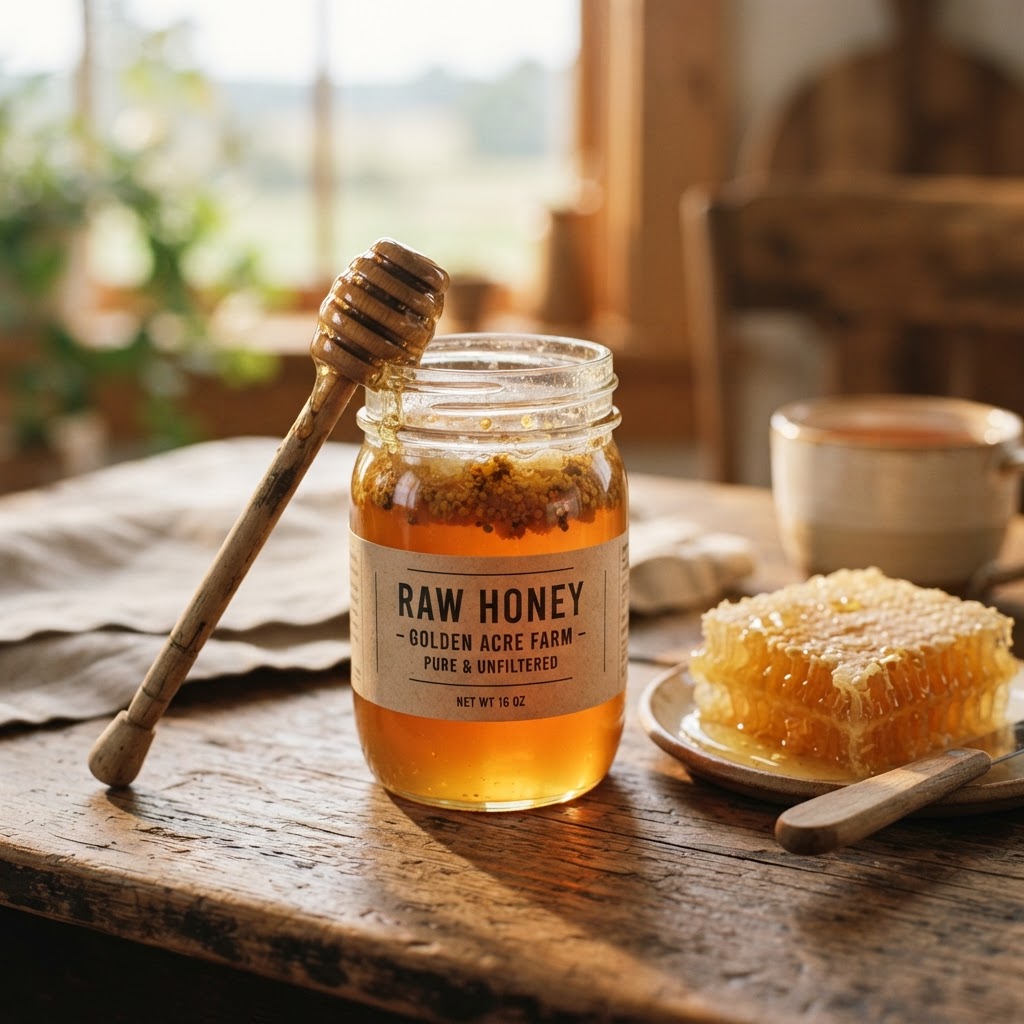 Raw Wildflower Honey 500g