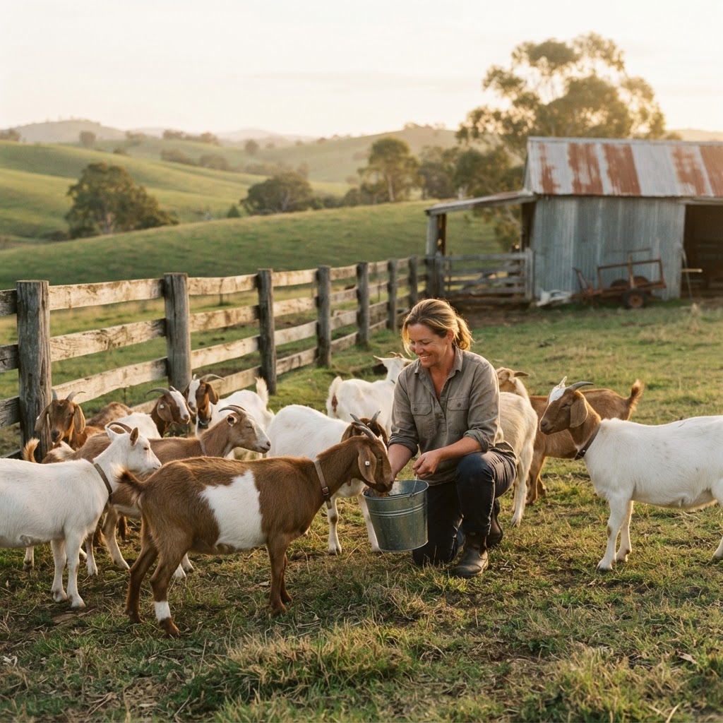 Goat Husbandry & Small Herd Management