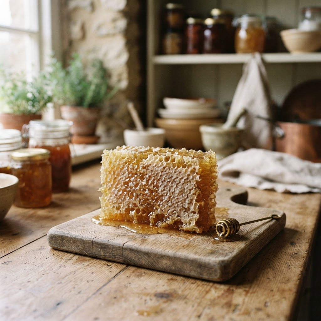 Raw Honeycomb Block 200g