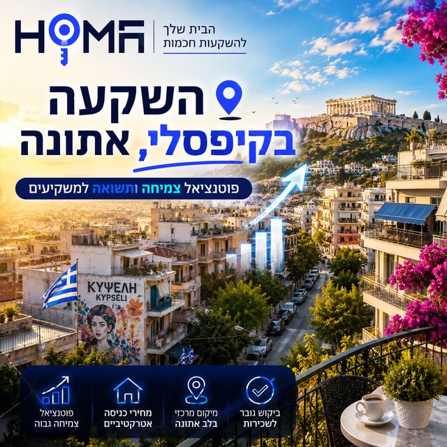השקעה בקיפסלי באתונה – האם זו השכונה הבאה של המשקיעים?