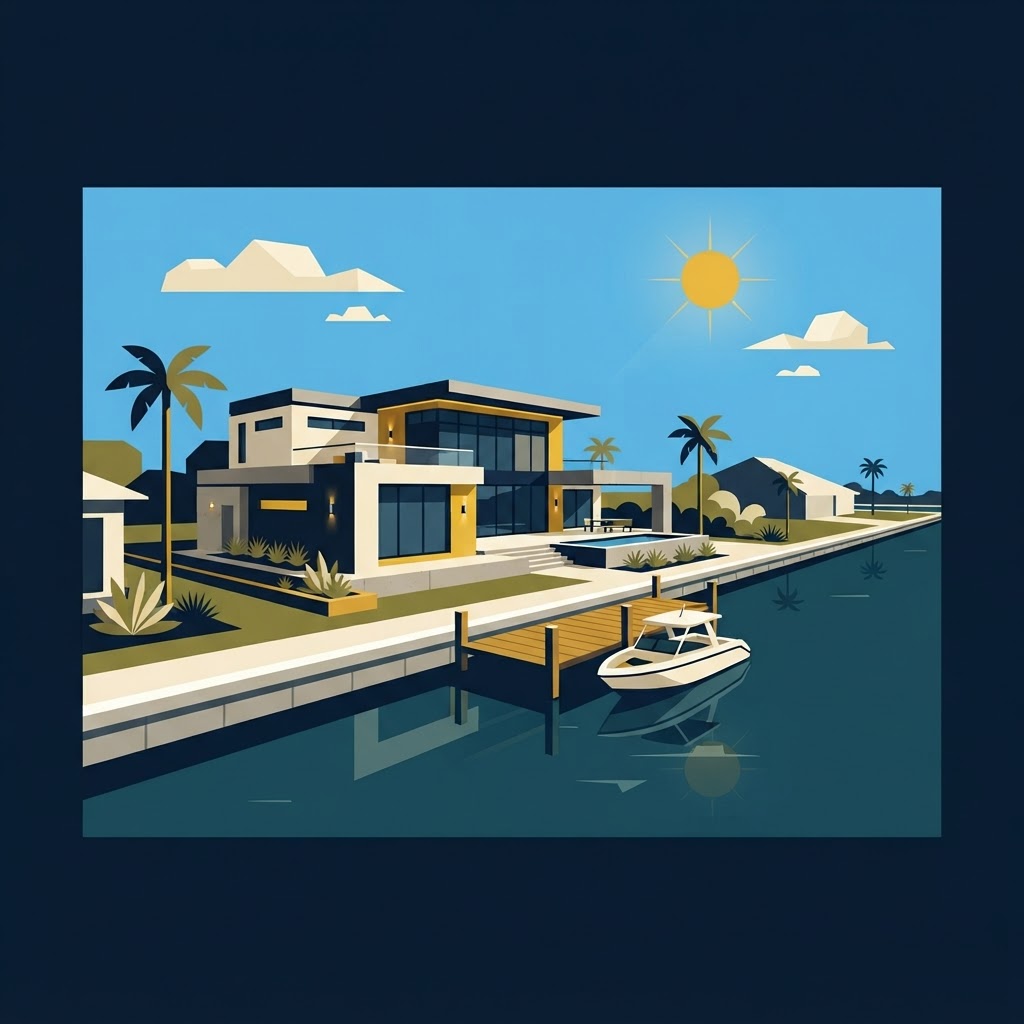 מדריך למשקיע הישראלי: הבנת שוק הנדל"ן ב-Cape Coral וניהול תעלות המים