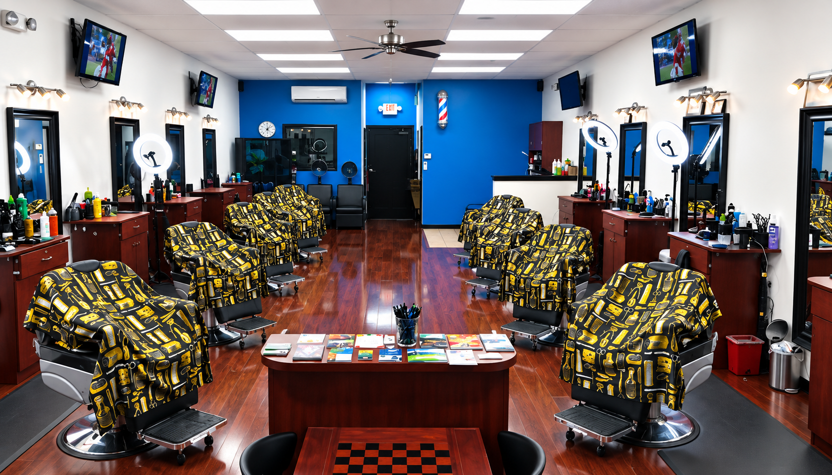 Premium barbershop grooming experience at Gentlemen's Touch Barbershop