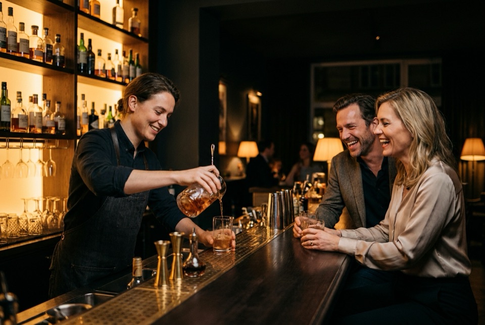 Bar & Lounge: Abends, Gruppen
