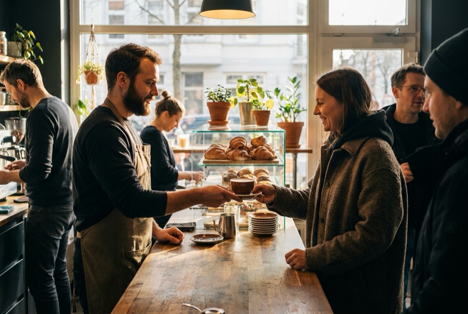 Café: Frühstück bis Kuchen