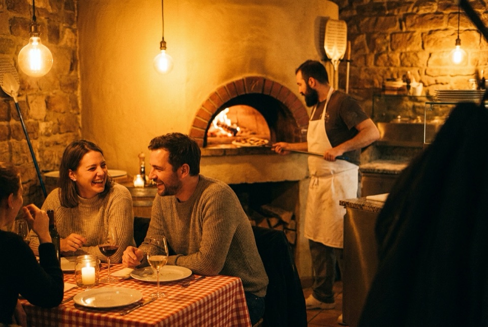 Pizzeria & Trattoria: Schnell, viele Tische