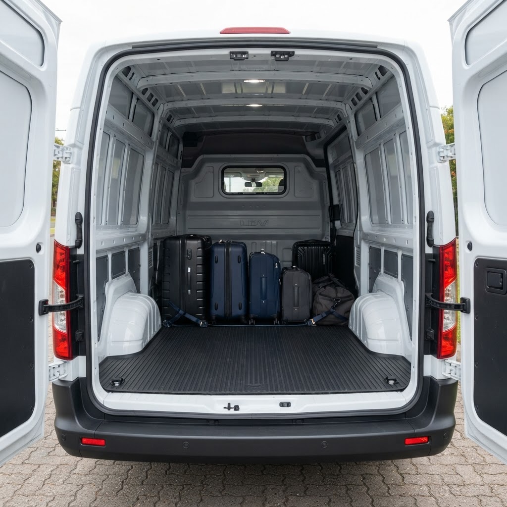 Ample luggage storage space