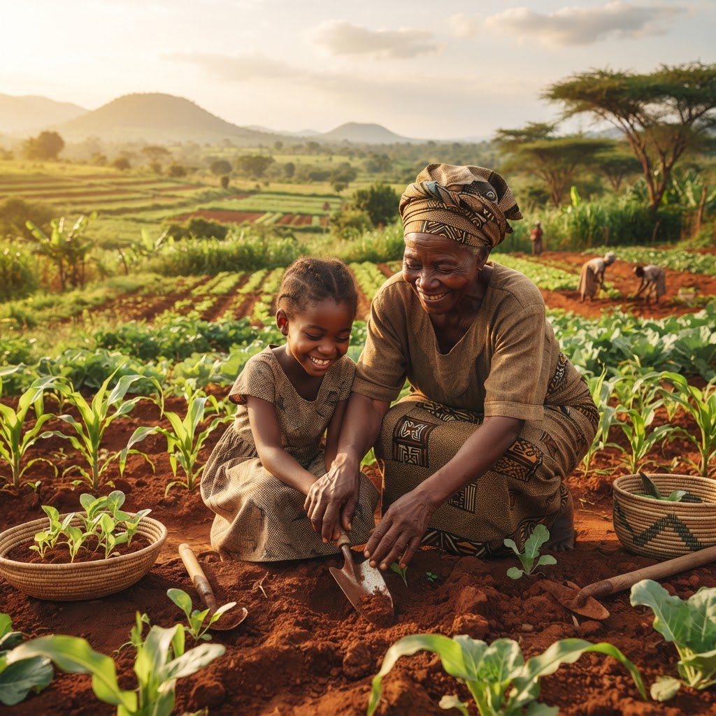 L'agriculture africaine : héritage et innovation intergénérationnelle
