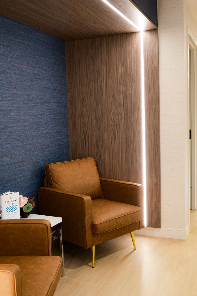 Bespoke Primary Care waiting area in Wellesley, MA