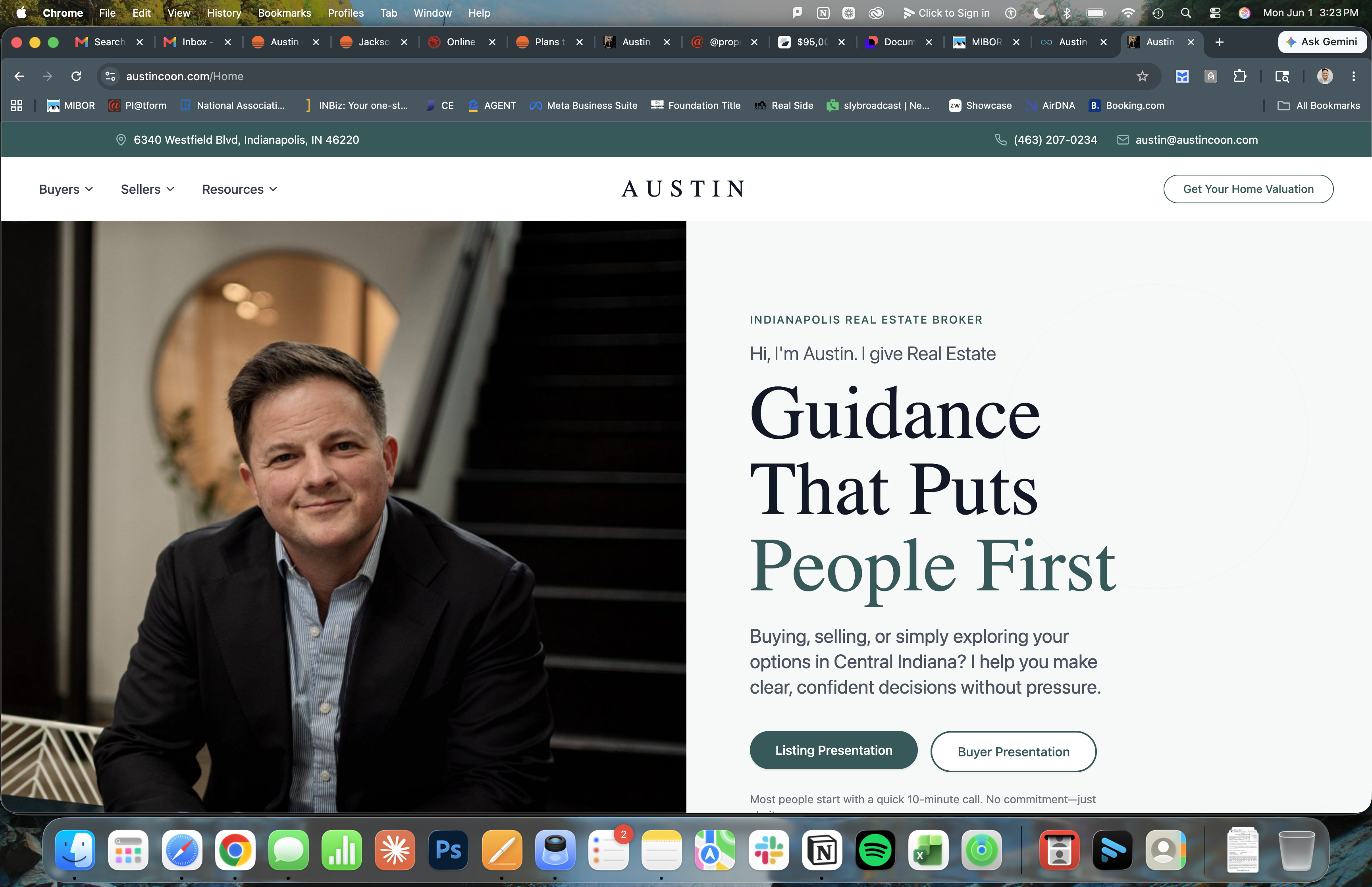 Austin Coon Template template preview