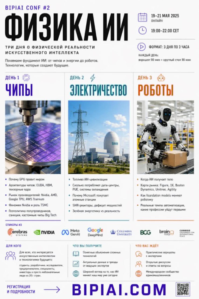 BIPIAI CONF #2 · ФИЗИКА ИИ
