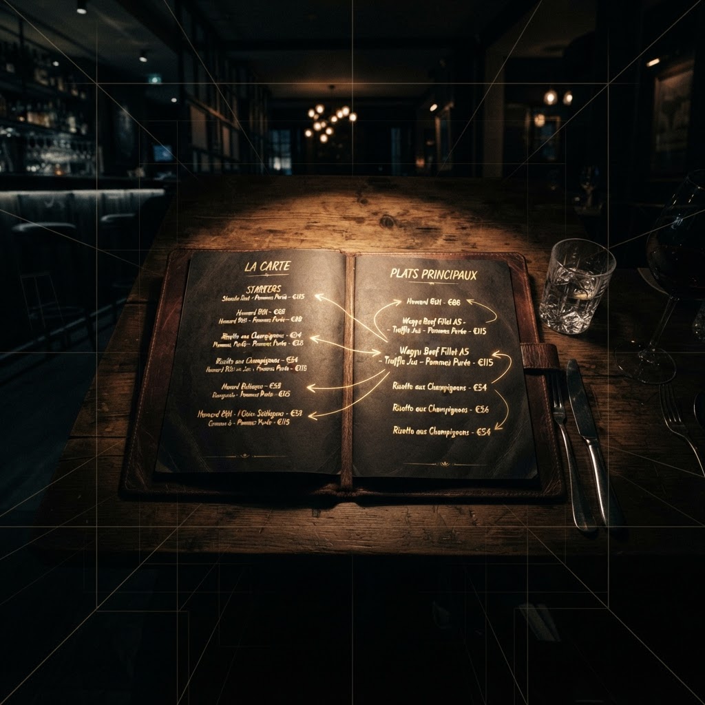 The Menu That Decided What You Would Order Before You Arrived