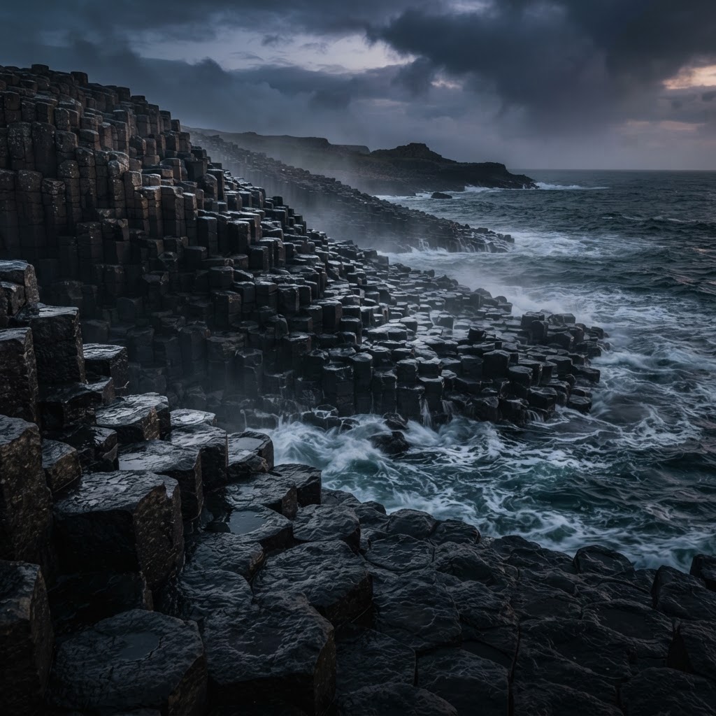 The Basalt Columns That Chose Perfect Geometry Without a Blueprint