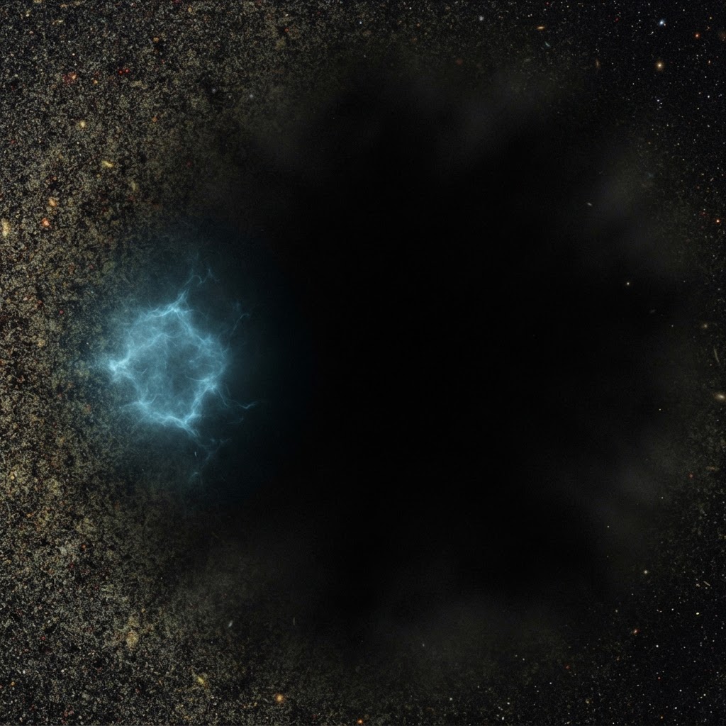 The Void That Radiates Heat No Source Can Explain