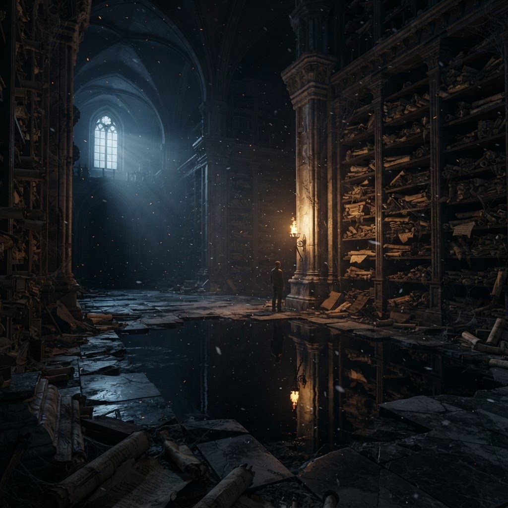 The Library Burned Twice and the Knowledge That Died With It