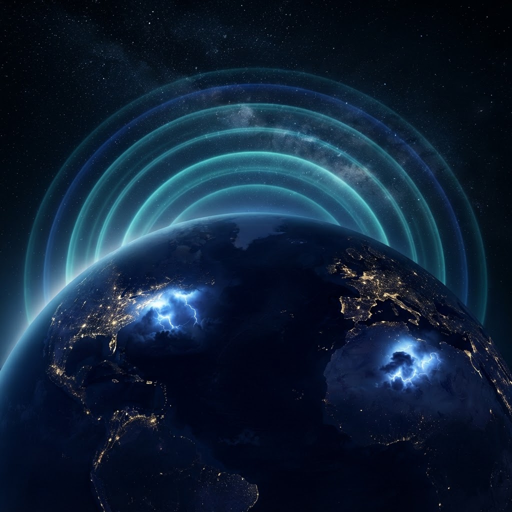 The Frequency Recorded in Empty Space That Should Not Exist