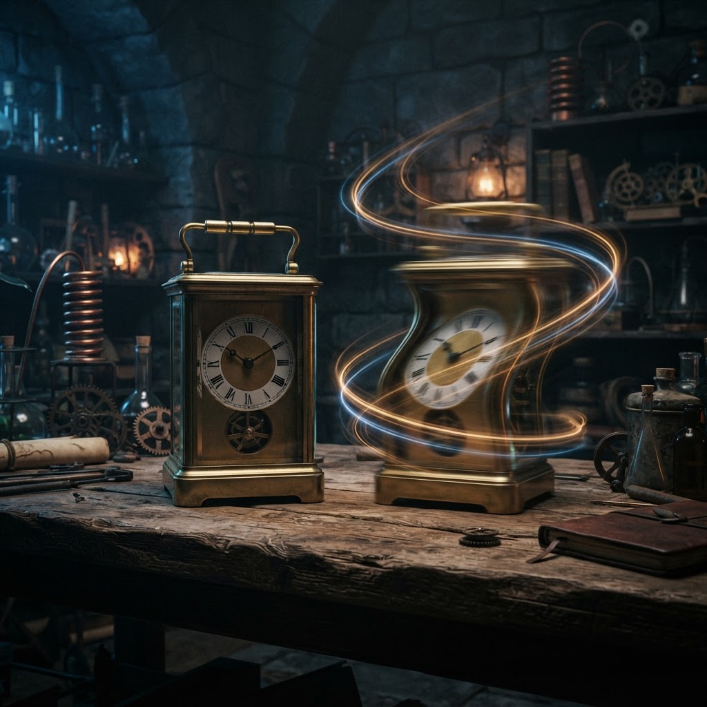The Clock That Runs Slower When You Move It Across the Room