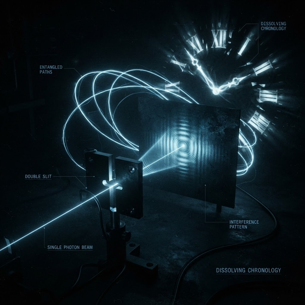 The Quantum Eraser and the Future That Rewrote Its Own Past