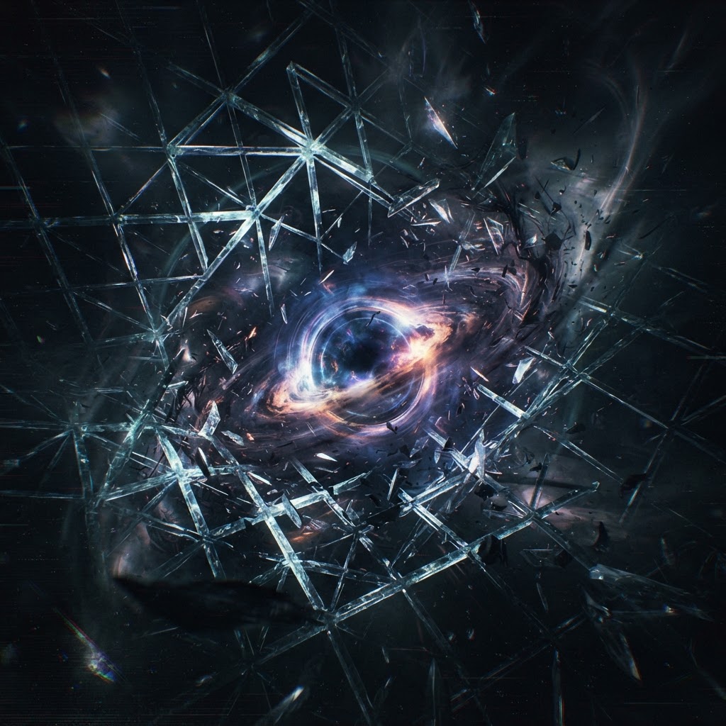 Physicists Capture Theoretical Spacetime Crystal Collapsing Into Microscopic Black Hole