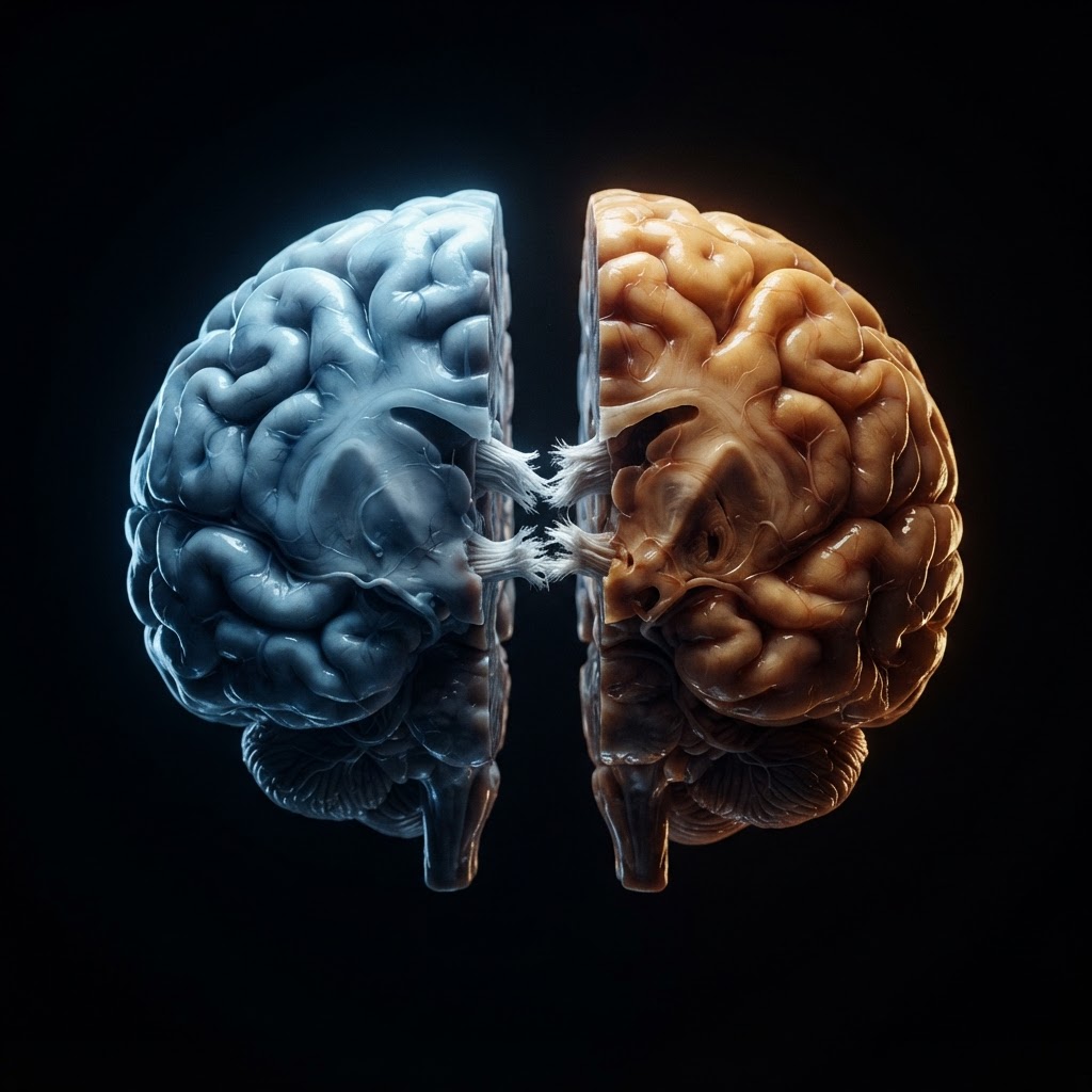 The Hemisphere That Operates a Life the Other One Cannot Remember