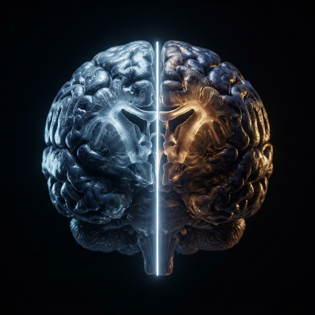 The Hemisphere That Runs a Life the Other Half Never Agreed To