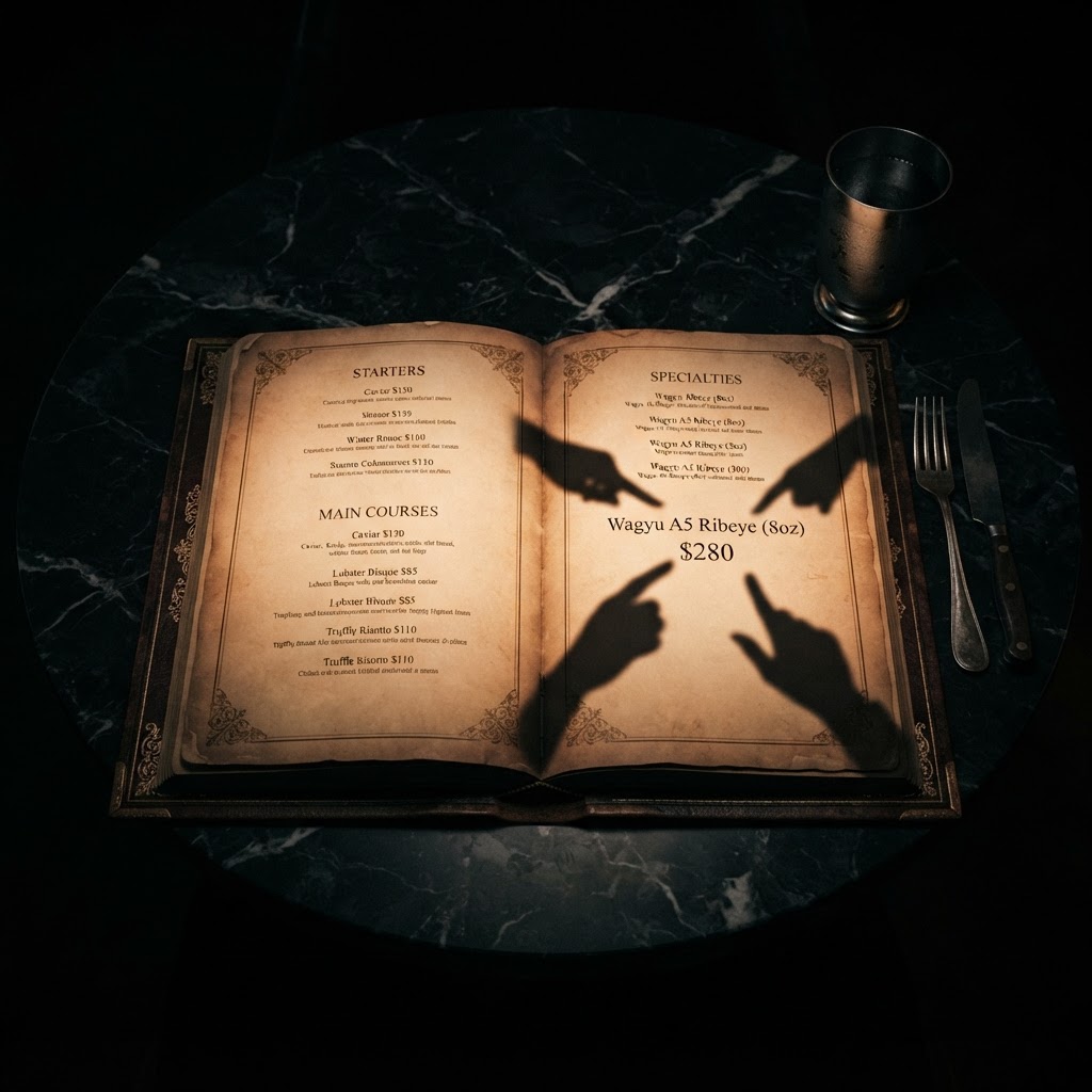 The Menu That Decided What You Were Hungry For