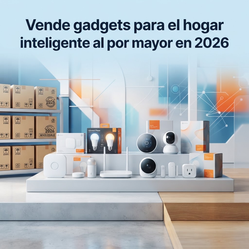 Vende gadgets para el hogar inteligente al por mayor en 2026