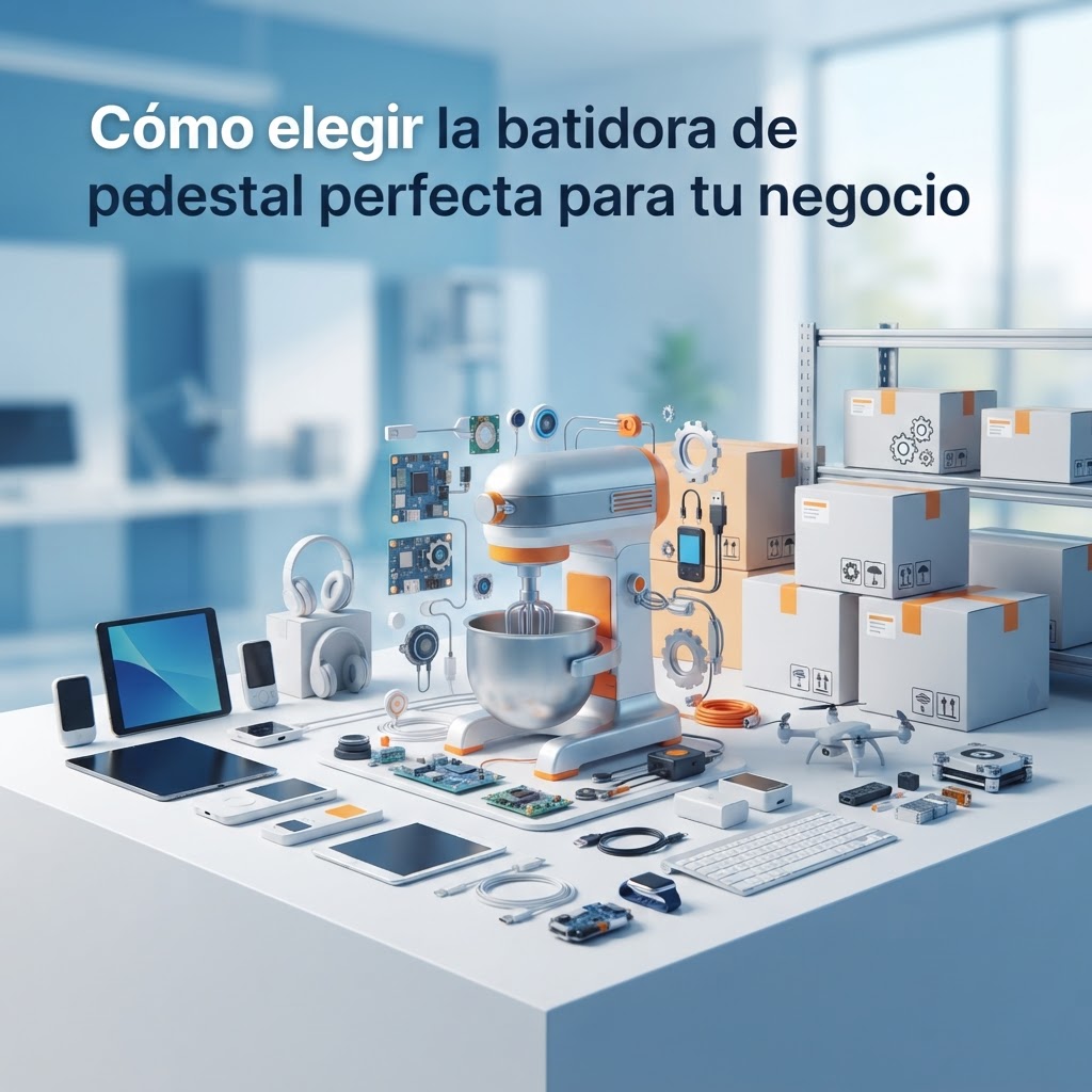 Cómo elegir la batidora de pedestal perfecta para tu negocio