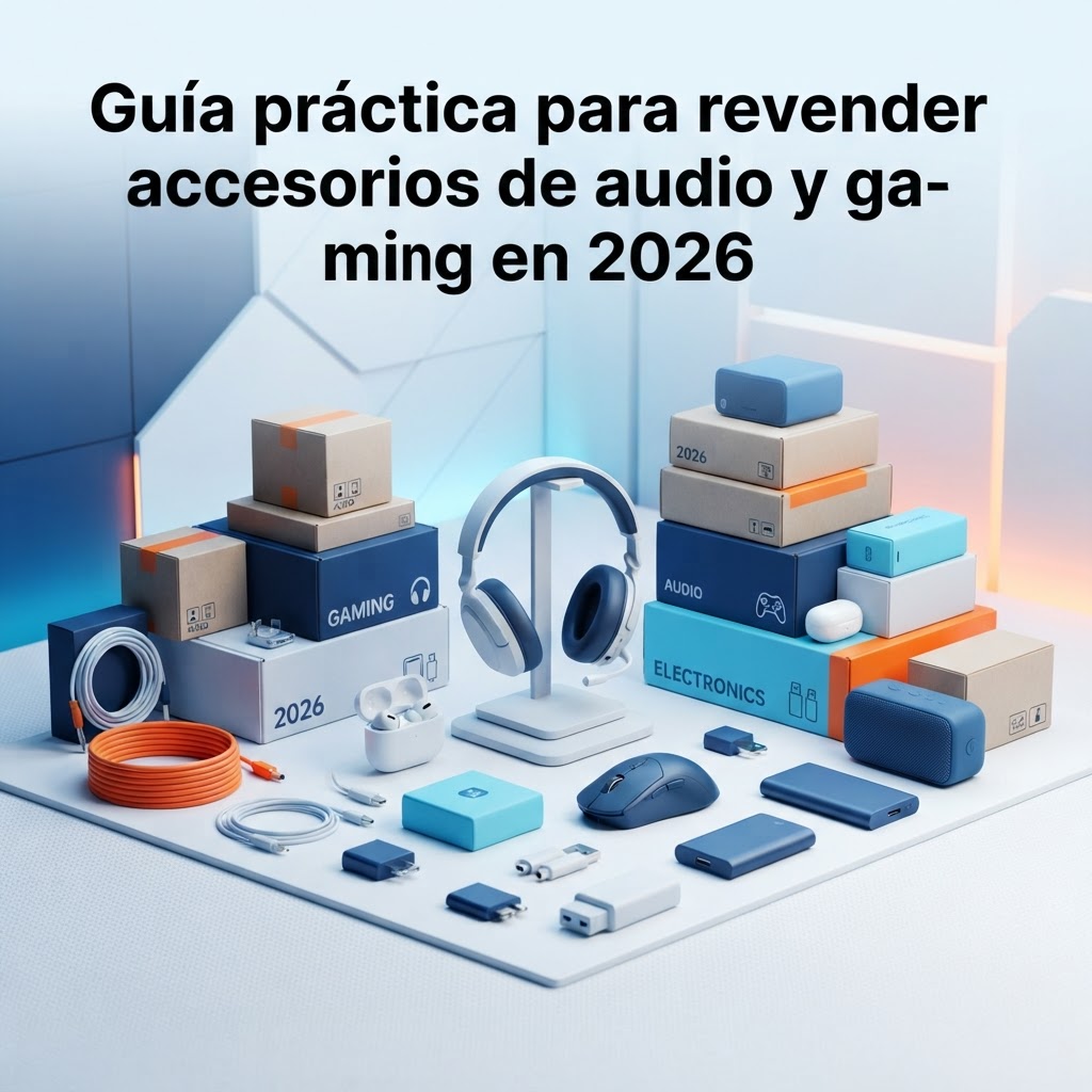 Guía práctica para revender accesorios de audio y gaming en 2026