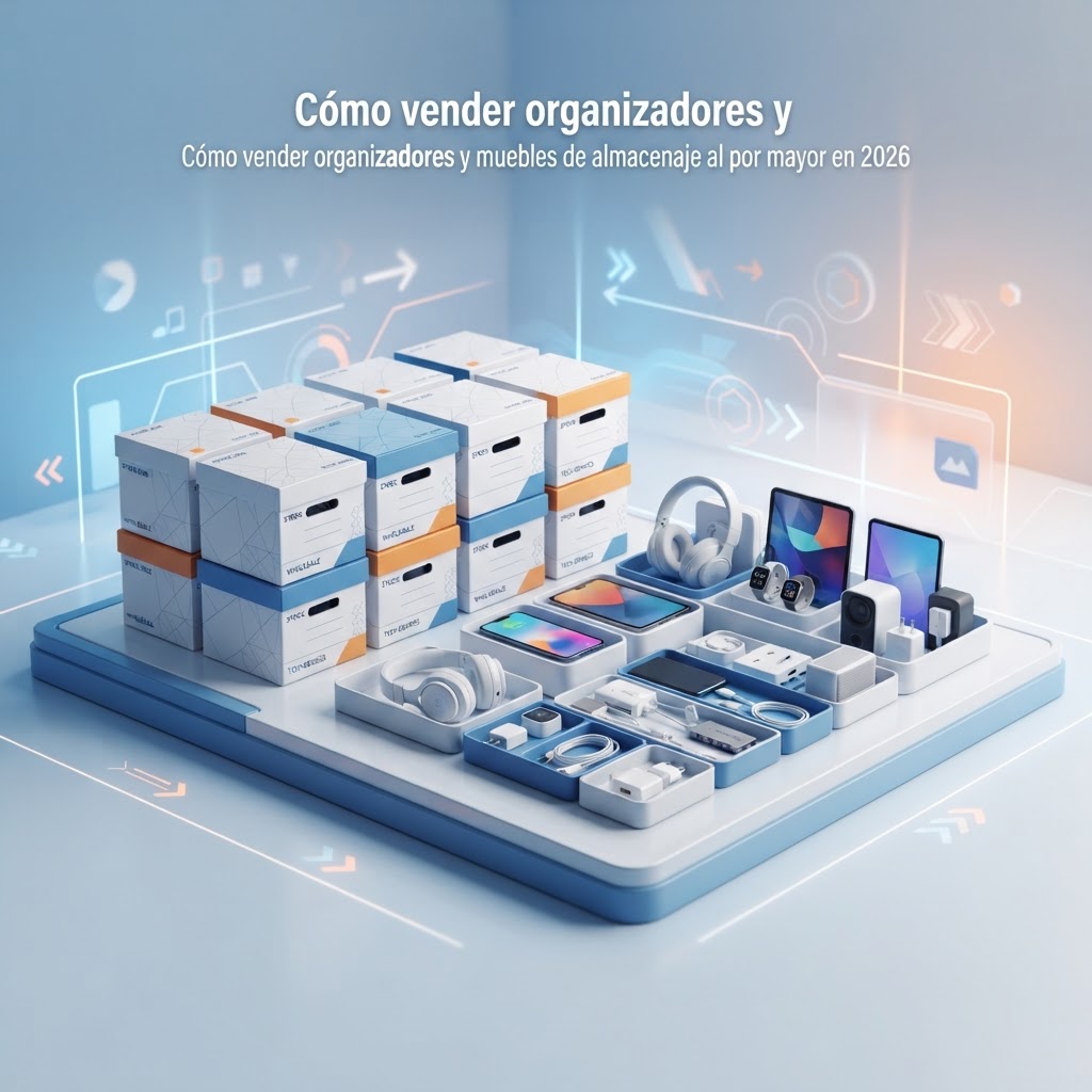 Cómo vender organizadores y muebles de almacenaje al por mayor en 2026