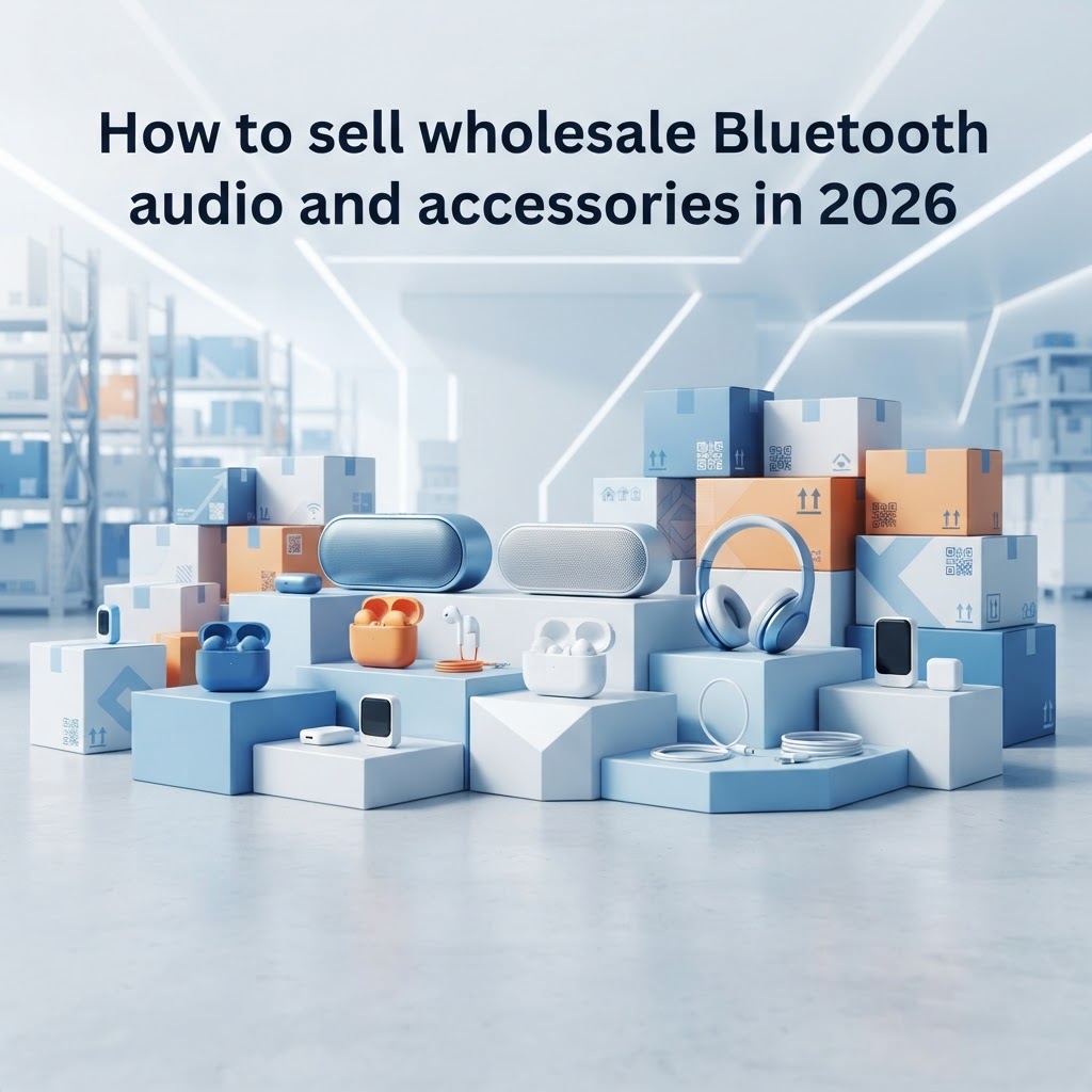 Cómo vender audio y accesorios Bluetooth al por mayor en 2026