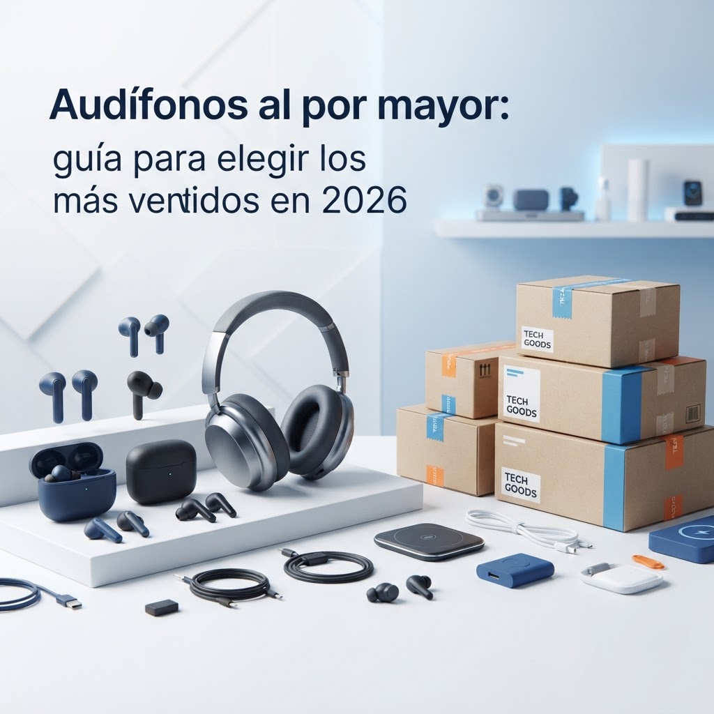 Audífonos al por mayor: guía para elegir los más vendidos en 2026
