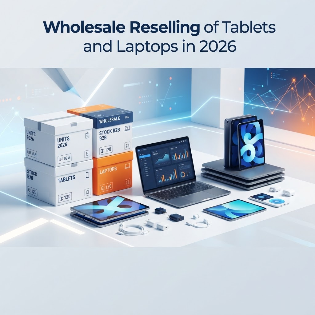Guía para revender tablets y laptops al por mayor en 2026