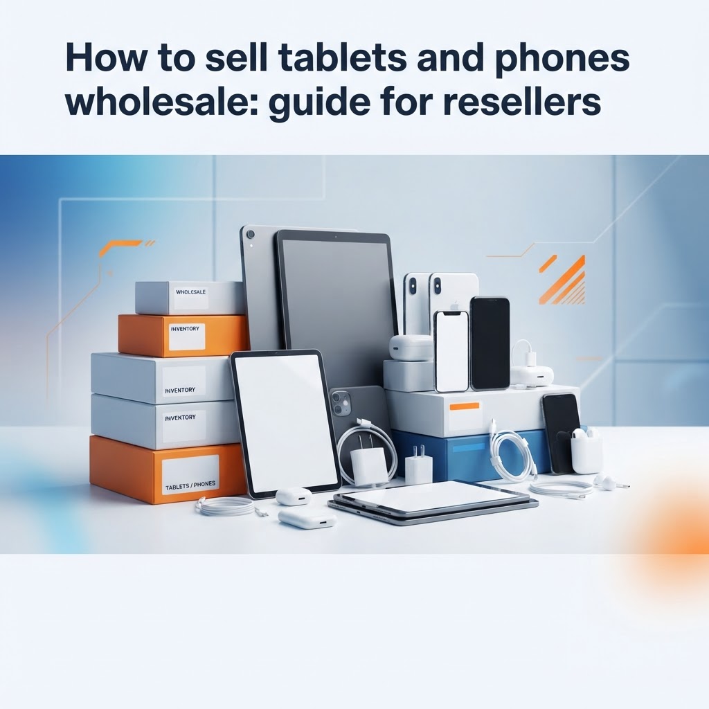 Cómo vender tablets y celulares al por mayor: guía para revendedores