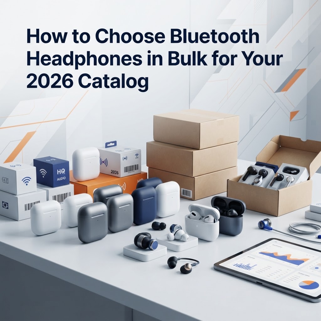 Cómo elegir audífonos Bluetooth al por mayor para tu catálogo 2026