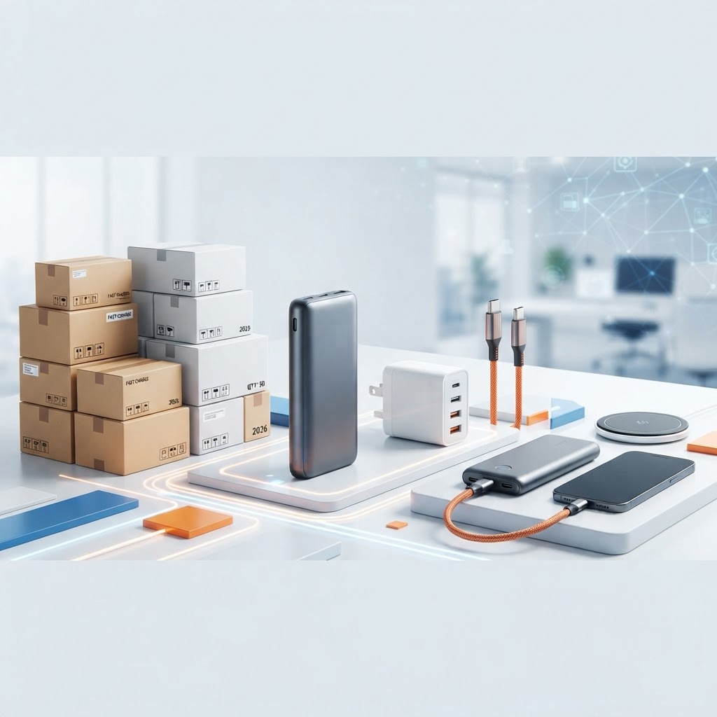 Carga rápida al por mayor: guía para elegir power banks y cargadores en 2026