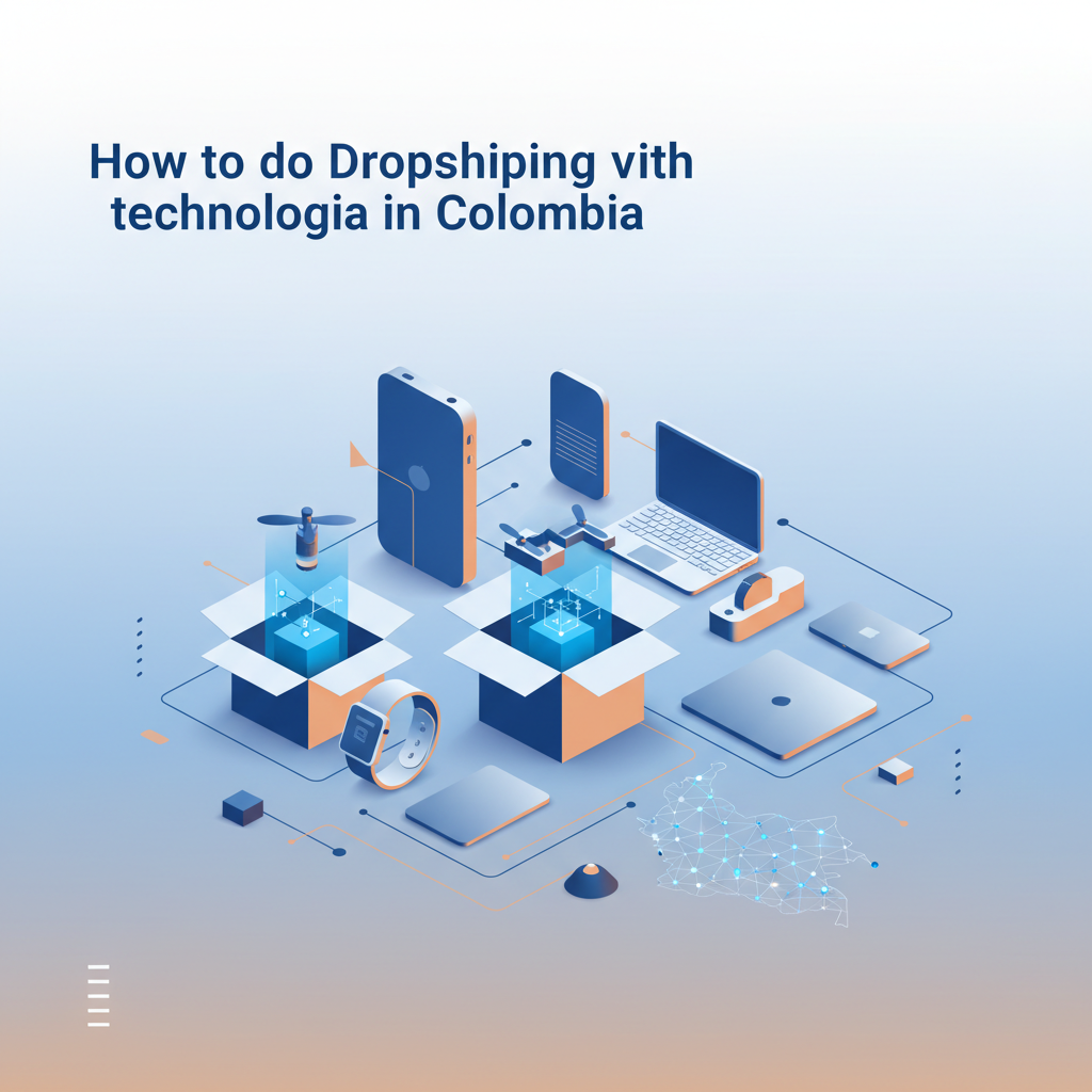 Cómo hacer dropshipping con tecnología en Colombia