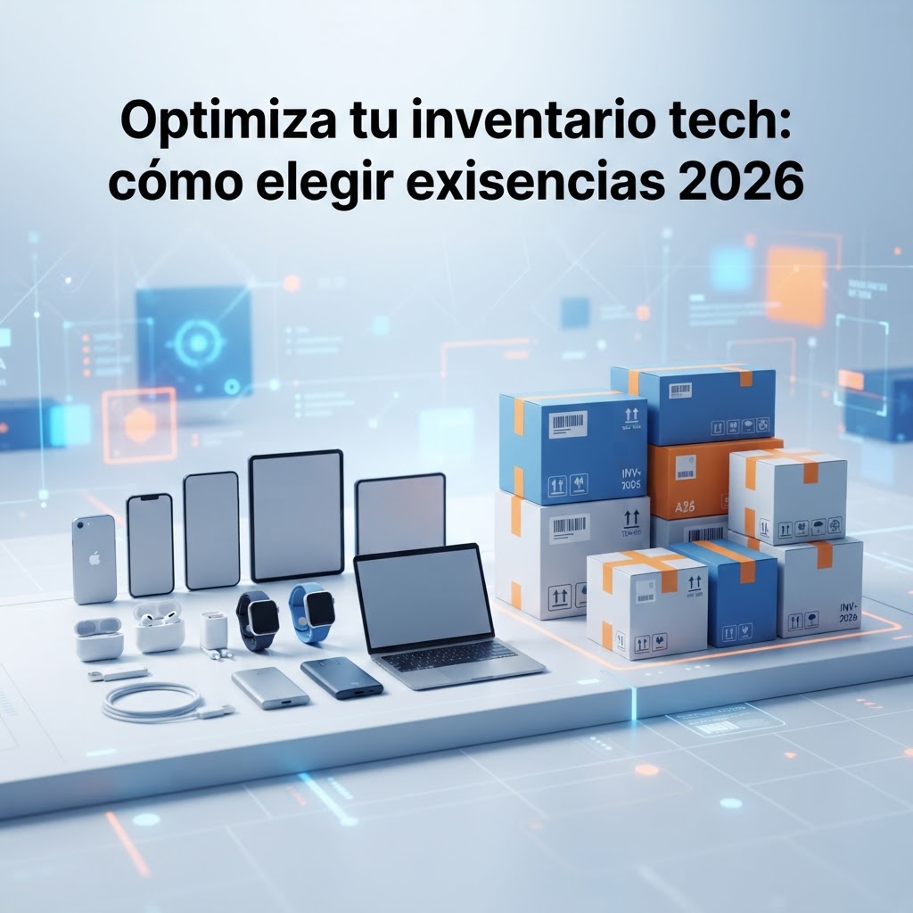 Optimiza tu inventario tech: cómo elegir existencias 2026