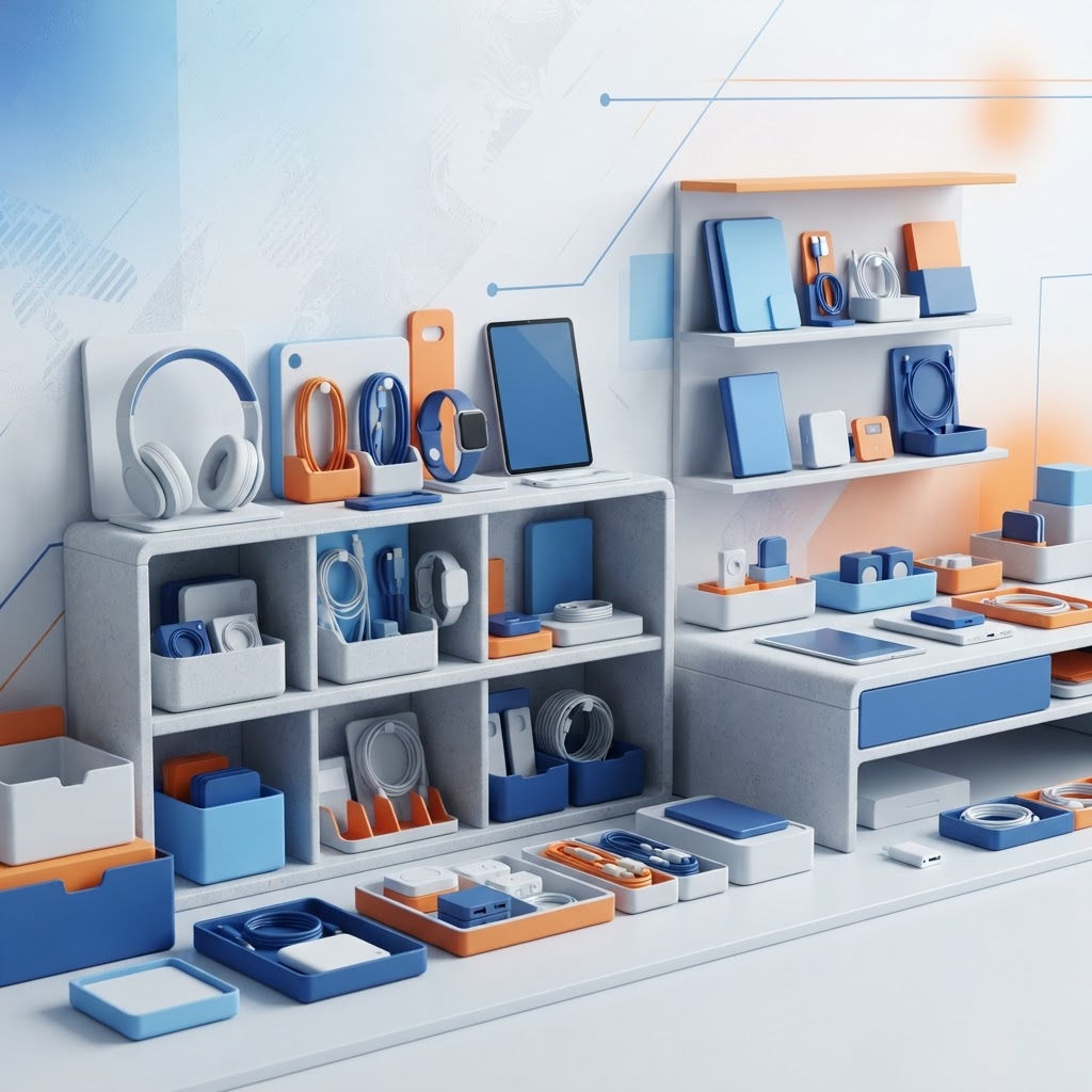 Cómo elegir organizadores y muebles tech para revender en 2026