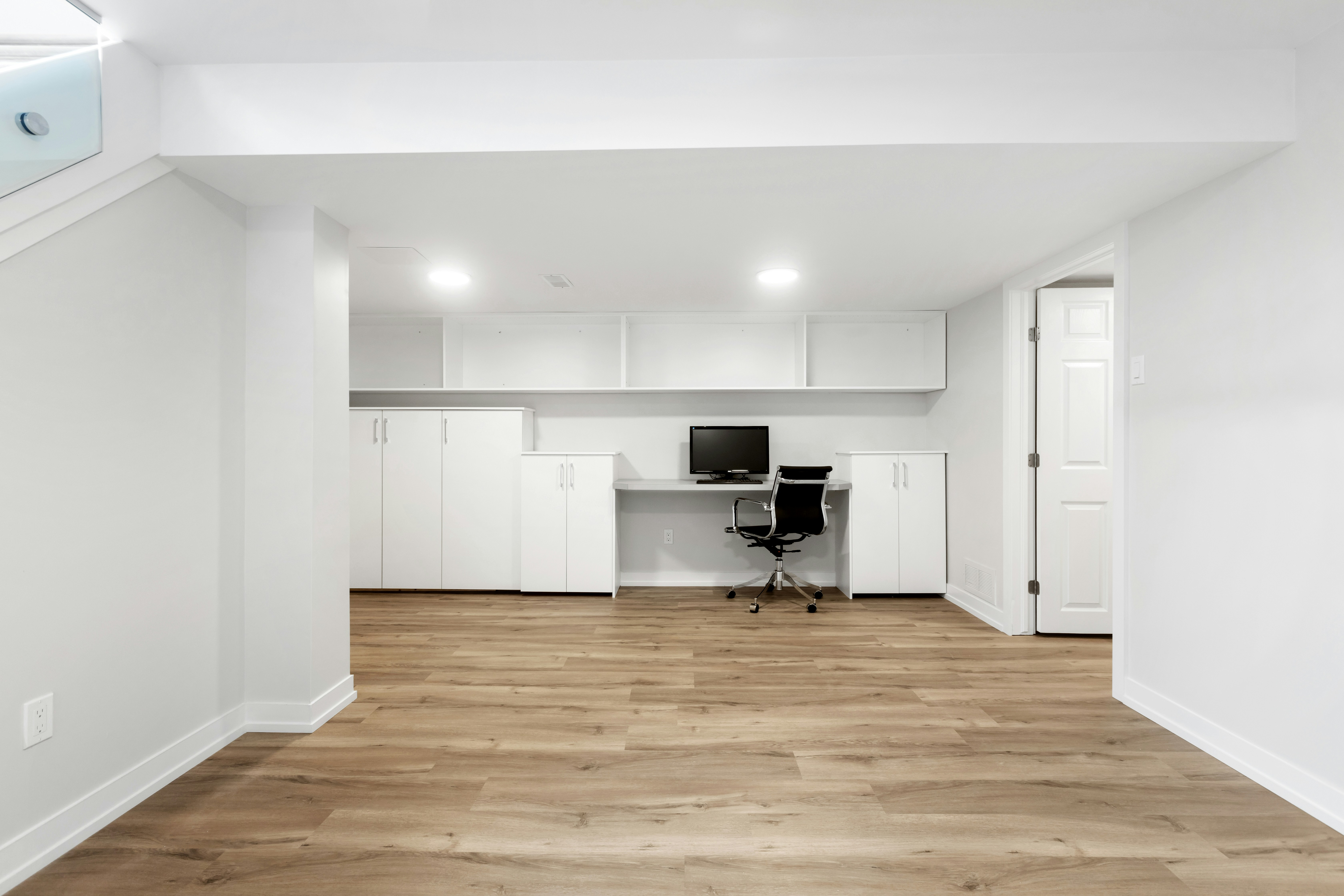 Avenue Road Lower Level custom workspace