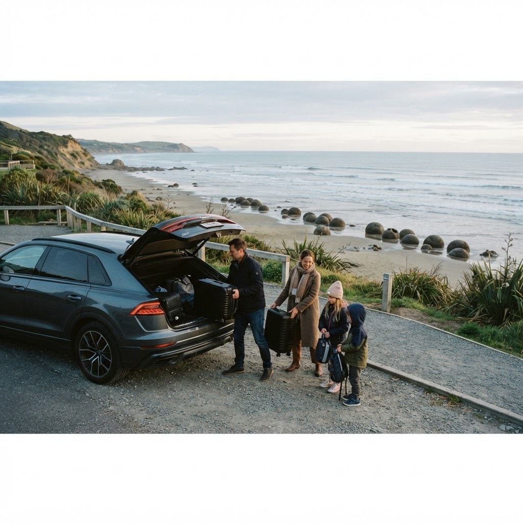 Groups, Luggage and Families: The Easy Way From Dunedin to Christchurch
