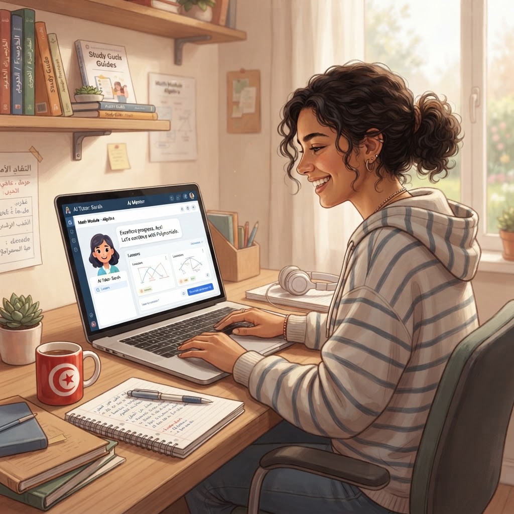 Élève avec MySchoolia