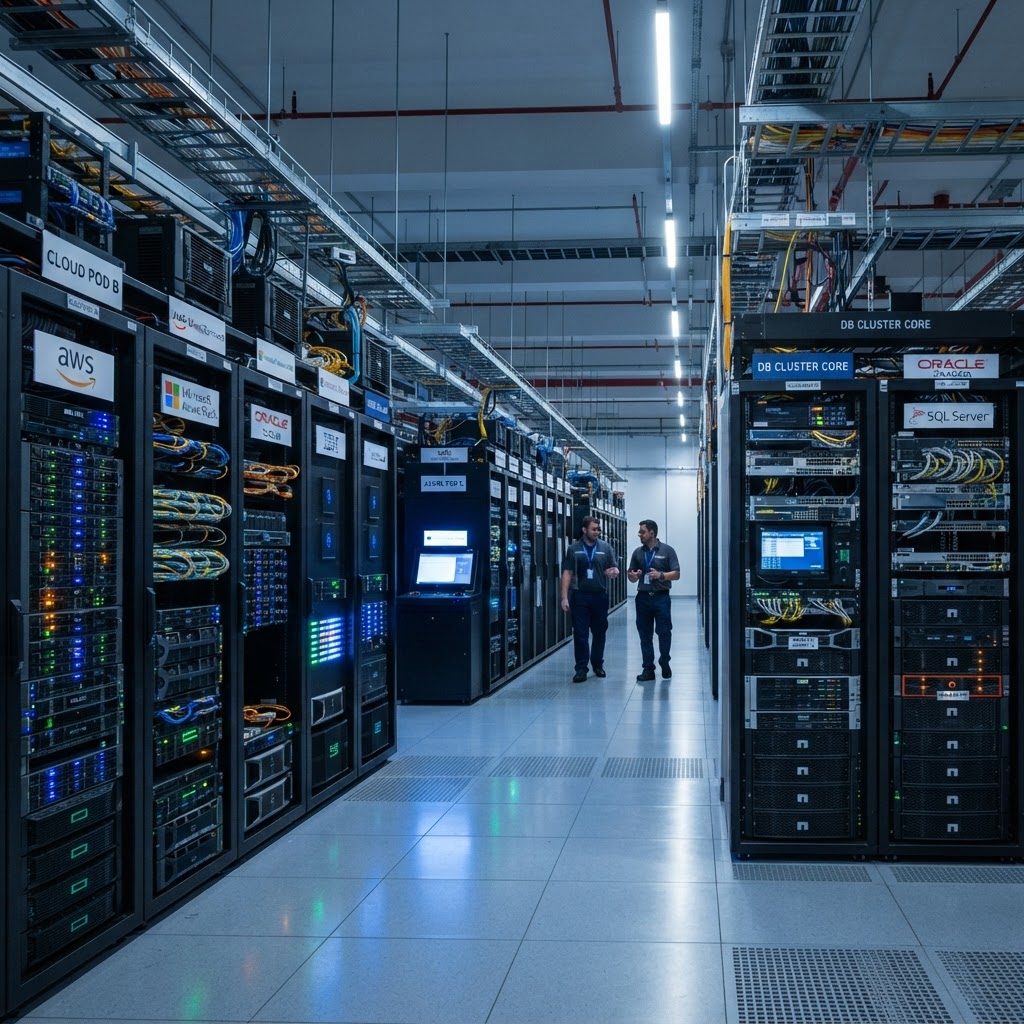 Datenbank-Infrastruktur und Cloud