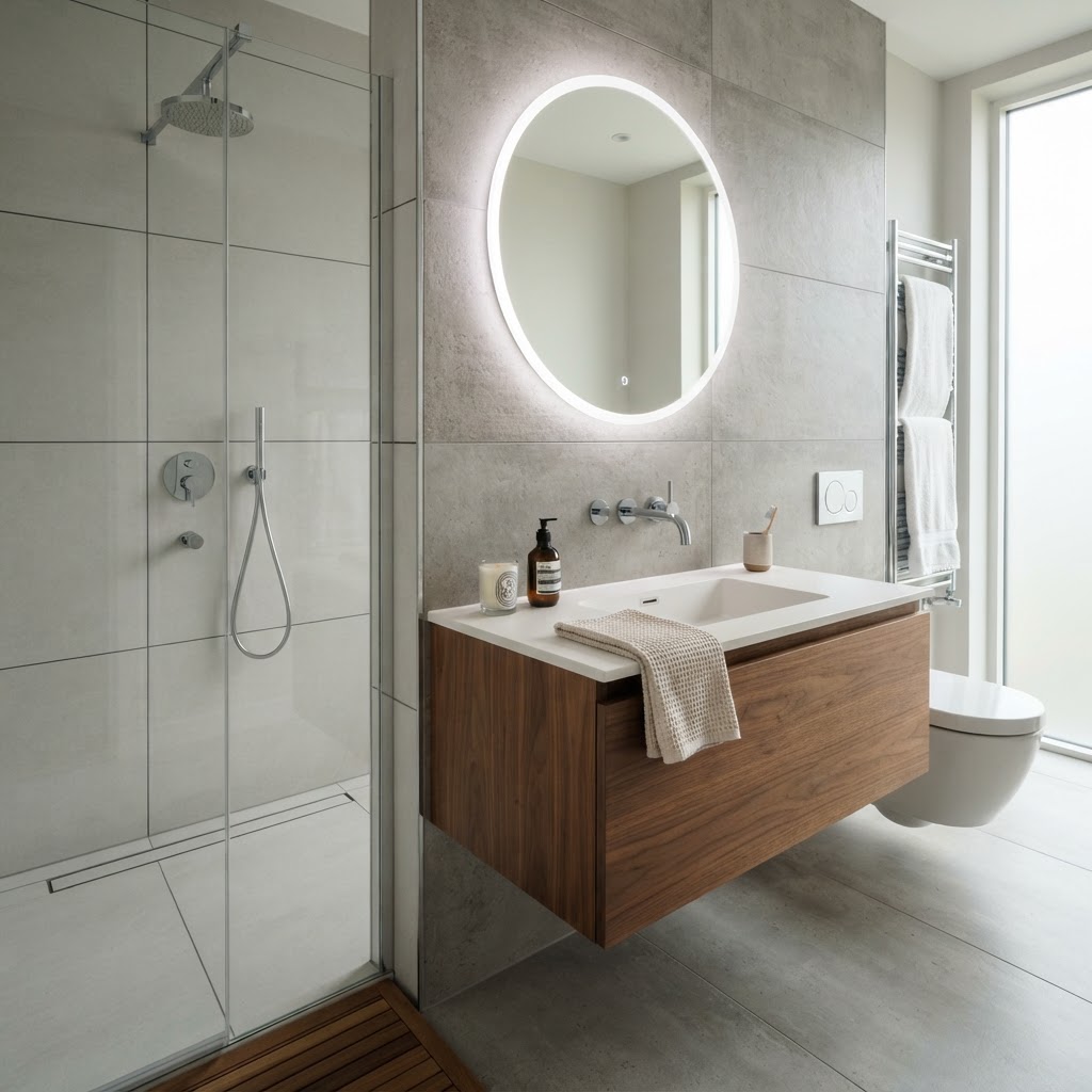 Sanitärtechnik mit Design