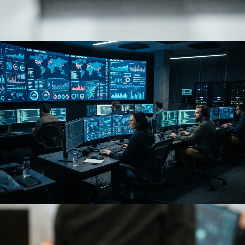Datenanalyse in der Kommandozentrale